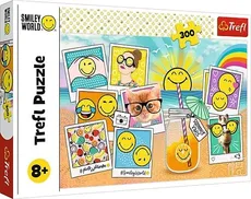 Trefl puzzle 300 Smiley na wakacjach