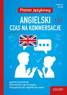 Planer językowy Angielski Czas na konwersacje - Outlet - Magda Jachimiak