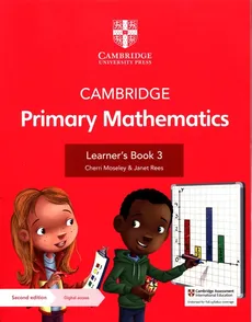 Cambridge Primary Mathematics 3 Learner's Book with Digital access - Cherri Moseley, Janet Rees