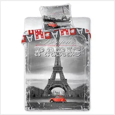 Pościel z bawełny "Paris" 160x200 + 70x80