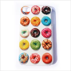 Etui na telefon iPhone 4/4S "Donuts"