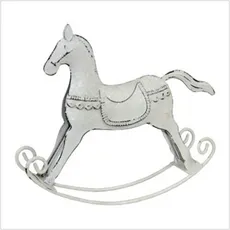 Figurka „Koń na biegunach” biały