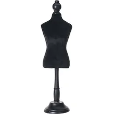 Dekoracja manekin, czarny, 46 cm