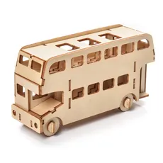 Little Story Drewniane Puzzle Model 3D - Autobus