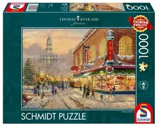 Puzzle 1000 Thomas Kinkade Świąteczne życzenie