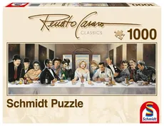Puzzle 1000 Renato Casaro Obiad celebrytów panorama