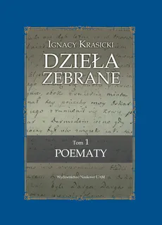 Ignacy Krasicki Dzieła Zebrane Poematy - Outlet - Zbigniew Goliński