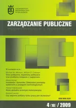 Zarządzanie Publiczne 04(10) /2009