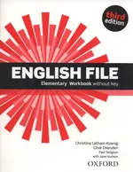 English File 3E Elementary Workbook without key - Christina Latham-Koenig