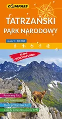 Mapa Tatrzański Park Narodowy 1:30'000 wersja laminowana