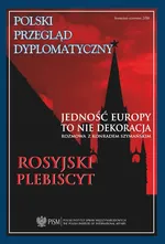 Polski Przegląd Dyplomatyczny 2/2018 - Polska a przyjęcie euro