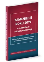 Zamknięcie roku 2019 w jednostkach sektora publicznego - Zienkiewicz Anna