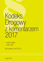 Kodeks Drogowy z komentarzem 2017
