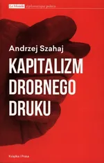 Kapitalizm drobnego druku - Outlet - Andrzej Szahaj