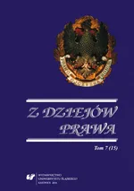 Z Dziejów Prawa. T. 7 (15) - 08 Efforts aimed at reforming unification and codification of labour law relations in the first Czechoslovak Republic (1918—1938)