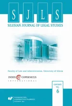 „Silesian Journal of Legal Studies”. Vol. 6 - 08 L’imprévision et la possibilité de la révision du contrat international en vertu de l’article 79 de la Convention de Vienne