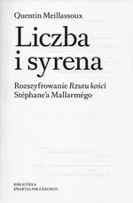 Liczba i syrena - Quentin Meillassoux