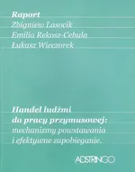 Handel ludźmi do pracy przymusowej: mechanizmy powstawania i efektywne zapobieganie Raport - Outlet - Zbigniew Lasocik