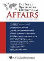 The Polish Quarterly of International Affairs 3/2016 - Nation-Building in Post-Maidan Ukraine - Alekandra Kuczyńska-Zonik