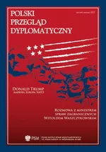 Polski Przegląd Dyplomatyczny 2/2016 - Dziedzictwo Obamy – próba oceny - Benjamin Conrad