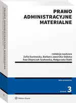 Prawo administracyjne materialne - Zofia Duniewska