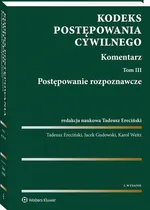 Kodeks postępowania cywilnego Tom 3 - Tadeusz Ereciński