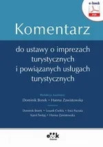 Komentarz do ustawy o imprezach turystycznych i powiązanych usługach turystycznych (e-book) - Dr Hab. Leszek Ćwikła