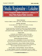 Studia Regionalne i Lokalne nr 2(44)/2011