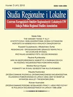 Studia Regionalne i Lokalne nr 3(41)/2010