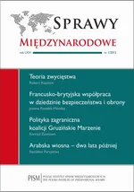 Sprawy Międzynarodowe 1/2013 - Joanna Pawełek - Mendez