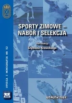 Sporty zimowe – nabór i selekcja - Szymon Krasicki