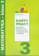 Karty pracy Matematyka 3 - Jadwiga Stasica