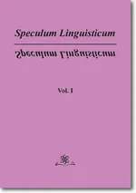 Speculum Linguisticum   Vol. 1 - Jan Wawrzyńczyk