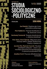 Studia Socjologiczno-Polityczne 1(12)2020 - Praca zbiorowa