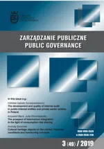 Zarządzanie Publiczne nr 3(49)/2019 - Andrzej Słaboń