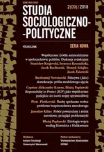 Studia Socjologiczno-Polityczne 2 (09) /2018 - Praca zbiorowa