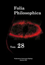 Folia Philosophica. T. 28