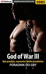 God of War III - opis przejścia, wyzwania, boskie przedmioty - Łukasz Kendryna