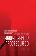 Wybrane zagadnienia prawa karnego procesowego - Agnieszka Choromańska
