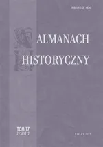 Almanach Historyczny, t. 17, z. 2