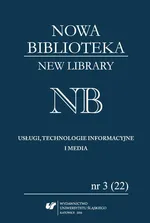 „Nowa Biblioteka. New Library. Usługi, technologie informacyjne i media” 2016, nr 3 (22)