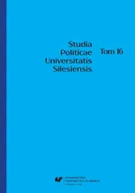 Studia Politicae Universitatis Silesiensis. T. 16