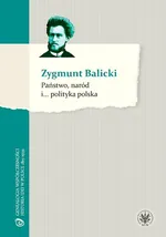 Państwo, naród i... polityka polska - Zygmunt Balicki