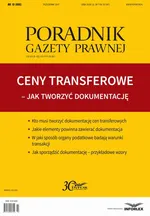 Ceny transferowe Jak twotrzyć dokumentację - Infor Pl