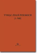 Tysiąc zdań polskich {1-500} - Jan Wawrzyńczyk