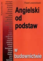 Angielski od podstaw w budownictwie - Paweł Lewandowski