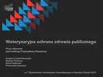 Weterynaryjna ochrona zdrowia publicznego - Grażyna Czyżak-Runowska