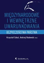 Międzynarodowe i wewnętrzne uwarunkowania bezpieczeństwa państwa - Andrzej Rudowski