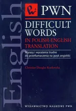 Difficult Words in Polish-English Translation - Christian Douglas-Kozłowska