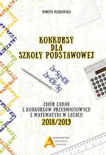 Konkursy matematyczne dla szkoły podstawowej edycja 2018/2019 - Dorota Masłowska